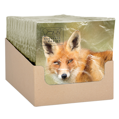 Servilletas de Papel Zorro 33x33cm